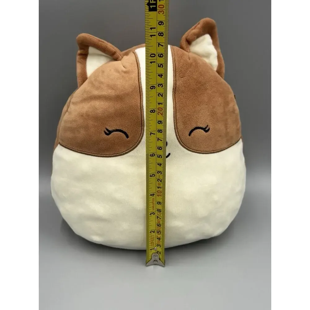 Squishmallows Regina Corgi Dog Plush 10 Inch Stuffed Animal Kellytoy